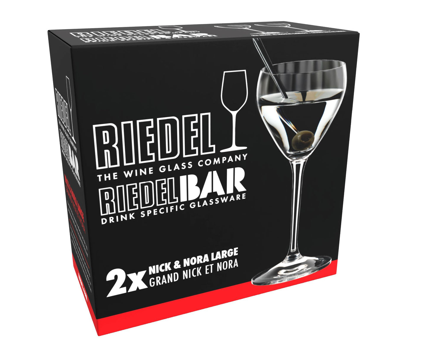 RIEDEL NICK & NORA LARGE OPTIC, 2 pk